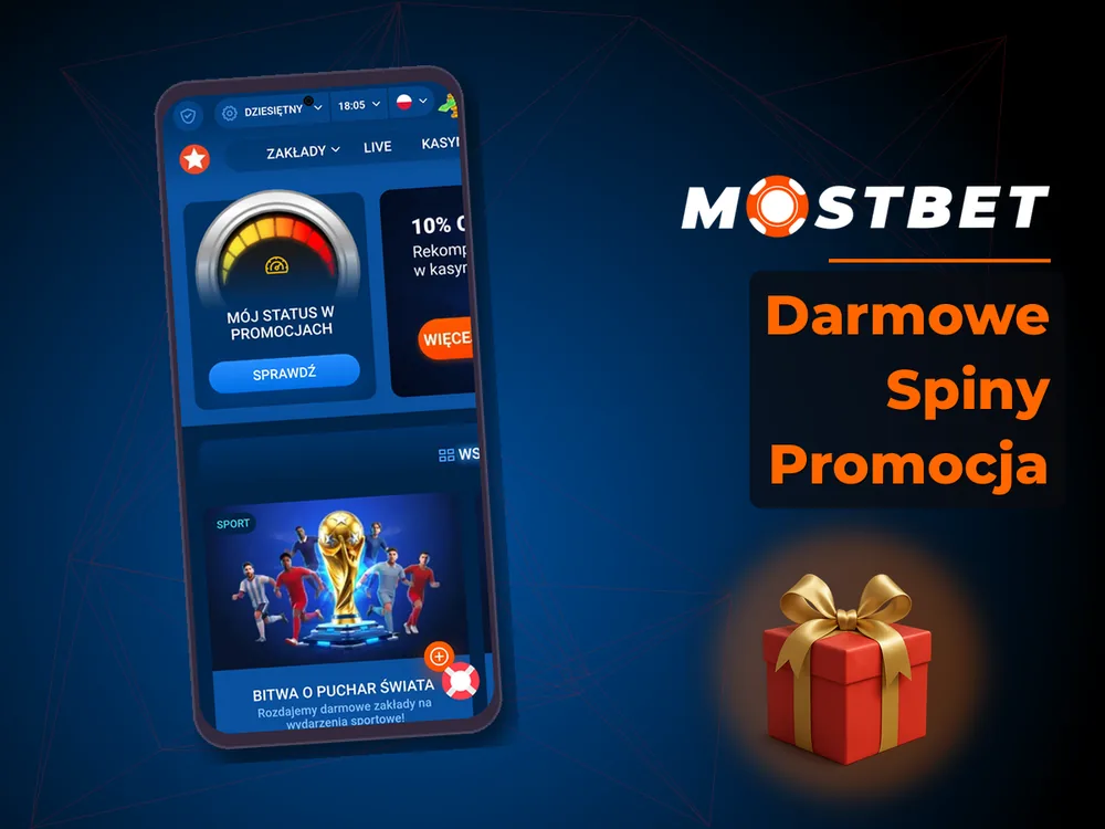 Mostbet - Darmowe Spiny Promocja