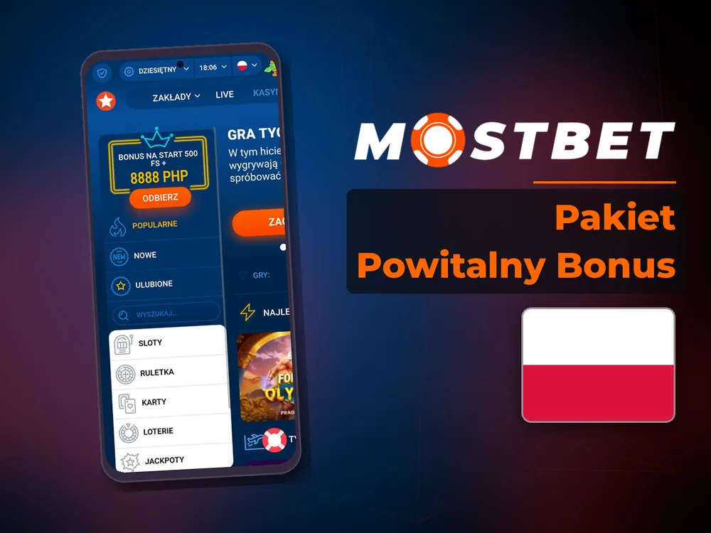 Mostbet - Pakiet Powitalny Bonus