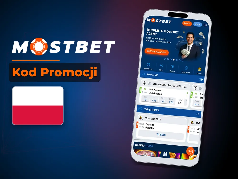 Mostbet - Kod Promocji