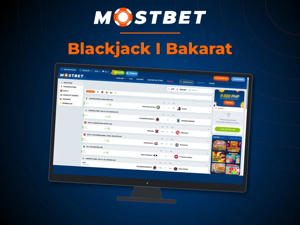 Mostbet - Blackjack I Bakarat