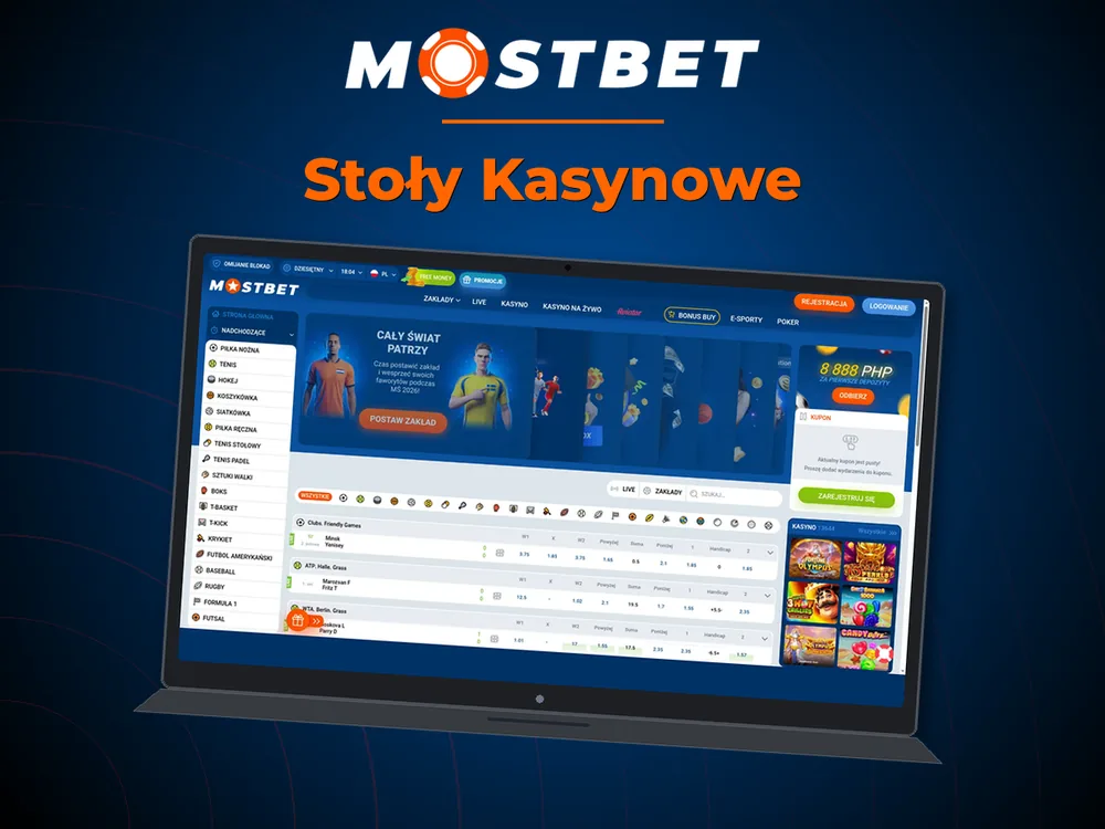 Mostbet - Stoły Kasynowe