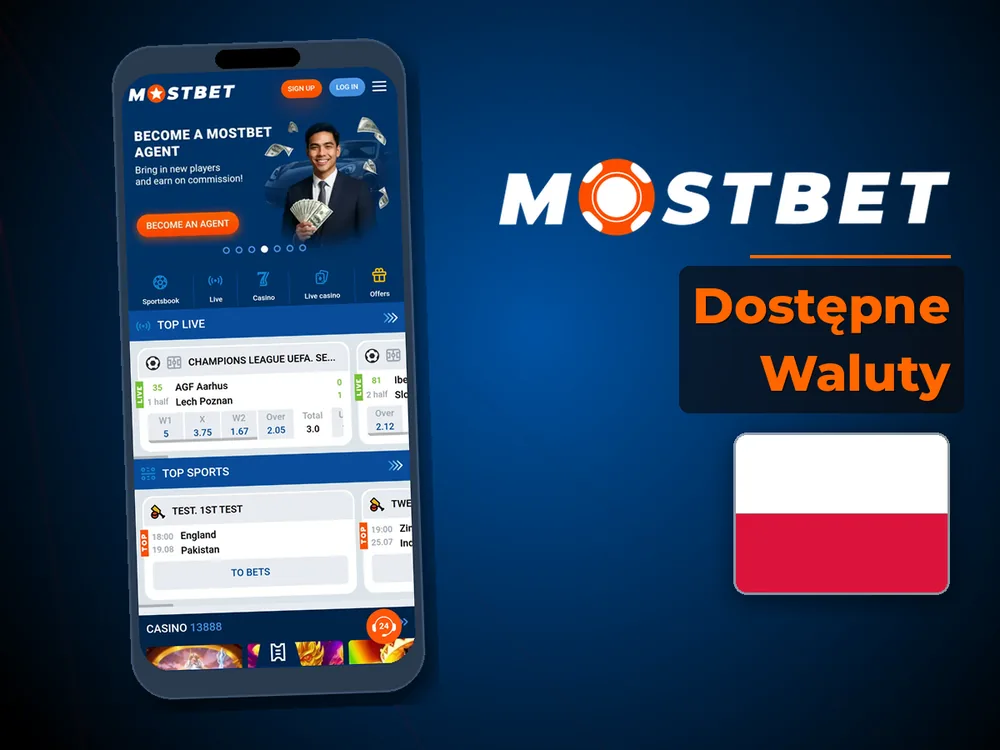 Mostbet - Dostępne Waluty