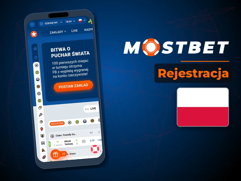 Mostbet - Rejestracja