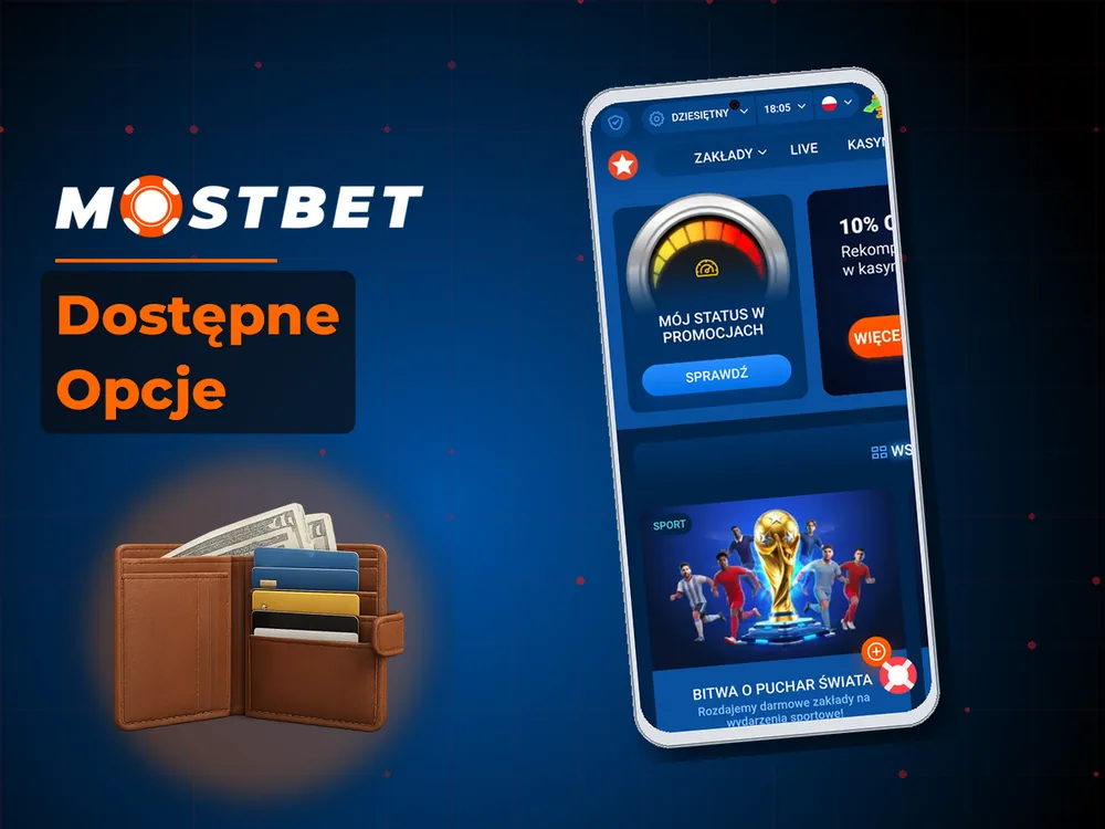 Mostbet - Dostępne Opcje