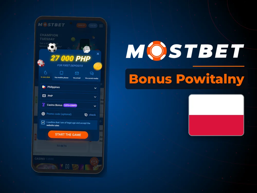 Mostbet - Bonus Powitalny