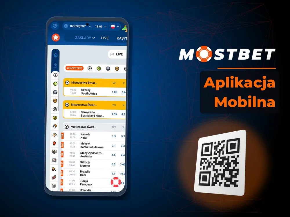 Mostbet - Aplikacja Mobilna